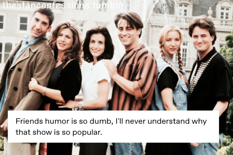 StanConfessions's tweet photo. #ConfessionoftheDay #friends https://t.co/sCWJ4xDctg