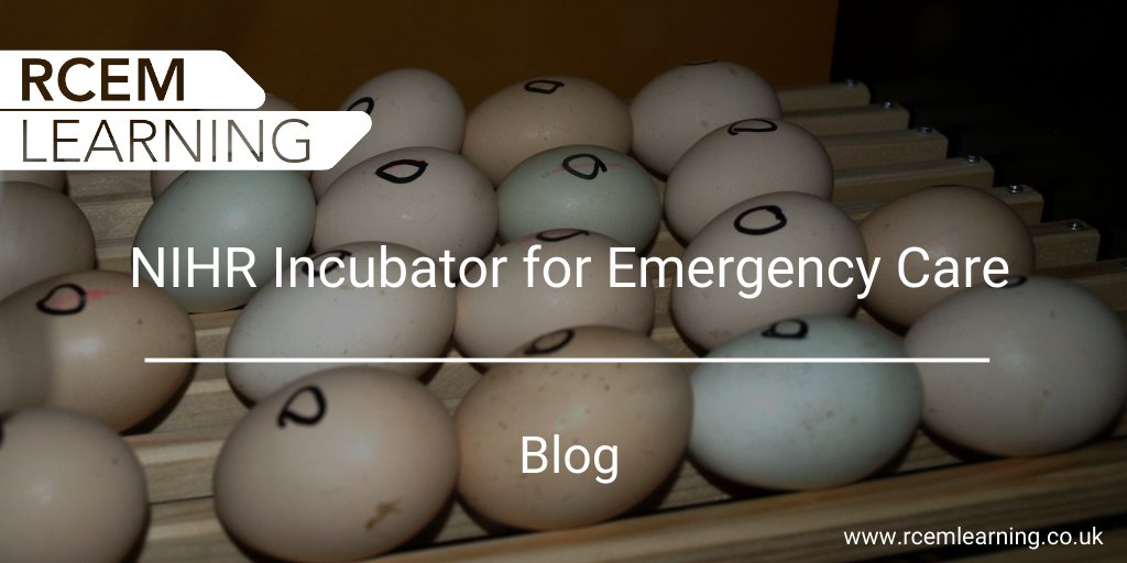 We're delighted to launch a brand new section on the National Institute for Health Research (NIHR) Incubator for Emergency Care, located under the Research menu 👉 bit.ly/2SqgdQ7

Check out the first three blogs in the thread below 👇 #FOAMed
