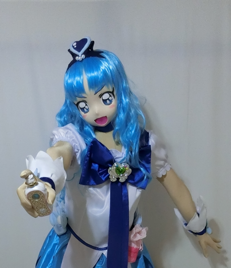 Kigurumi Erika ꈍᴗꈍ 着ぐるみ ハートキャッチプリキュア から キュアマリン Kigurumi Animegao プリキュア Precure むにむに製作所 T Co Mkk4xtvds8 Twitter