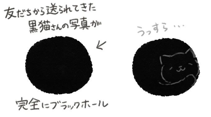 かわいいブラックホール 