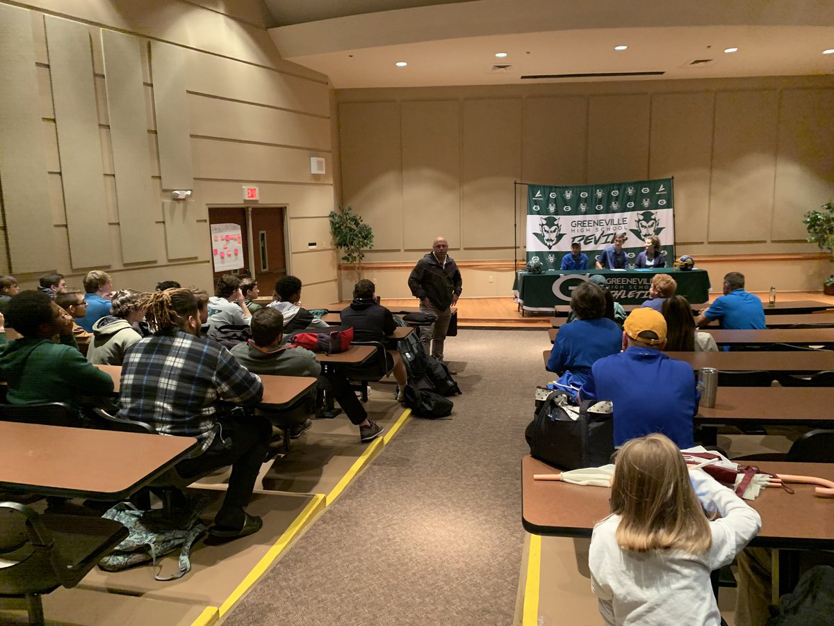 What an honor to witness a youth from our church signing as a college athlete yesterday! <a href="/CeJJones1/">CeJ Jones</a> is thoughtful, kind, and committed in all he does, this proud pastor can’t wait to watch him make an even bigger impact on the world than he already has. #devilpride #umc