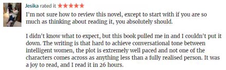 5-star review of Stay Mad, Sweetheart by Heleen Kist