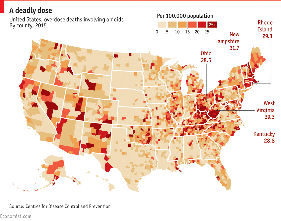 MartinAtTheEdge's tweet photo. "More Americans currently shoot themselves than shoot others. The opioid epidemic now rampant across parts of America is taking far more lives than gun violence &amp; shows no sign of stopping." (David Runciman) @TPpodcast_ #HowDemocracyEnds https://t.co/BgrSTZTjNW