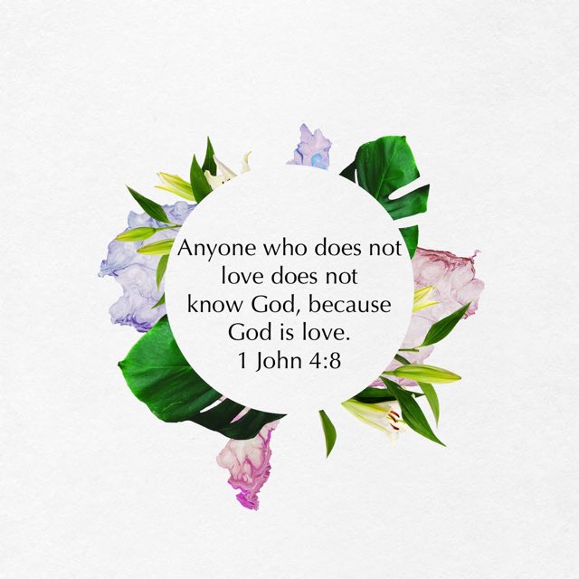 God is love. Period. #Godislove bible.com/110/1jn.4.8.ni…