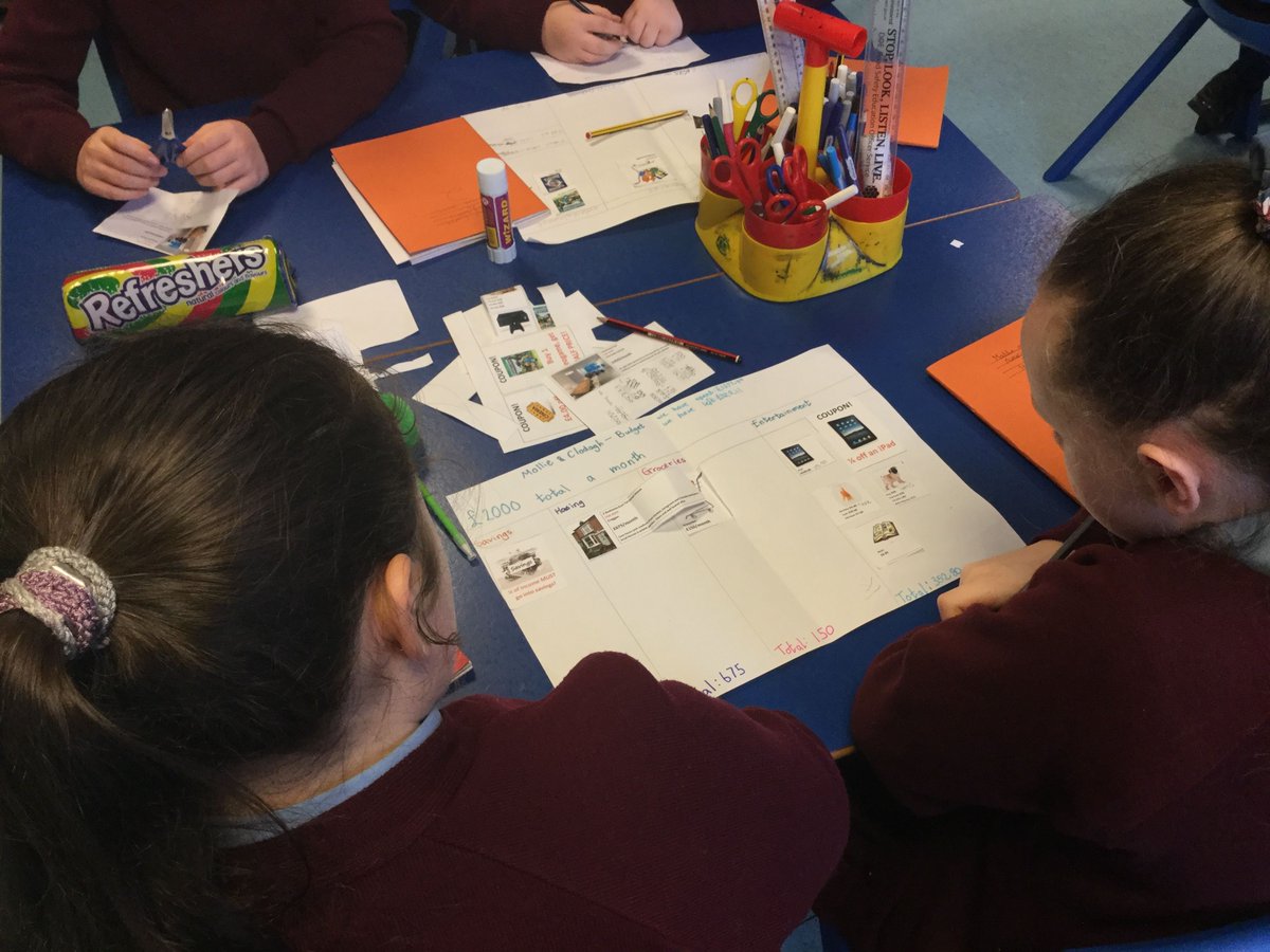 StJohnsPSDerry's tweet photo. Year 7A working on their monthly food budgets #learningforlife #mathsineverydaylife https://t.co/WnSqc78elX