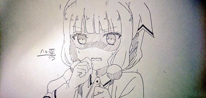 #1日1模写 
#ブレンドS 

桜ノ宮苺香 