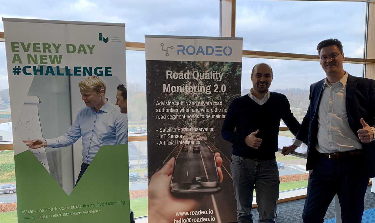 <a href="/RoadEO_io/">RoadEO</a> presenting its partnership with <a href="/Iv_Infra/">Iv-Infra</a> on data-driven road inspection at the #newbusinesssummit2020 at the  Duurzamheidsbriek in Dordrecht! <a href="/WorldStartupCo/">WorldStartup</a>