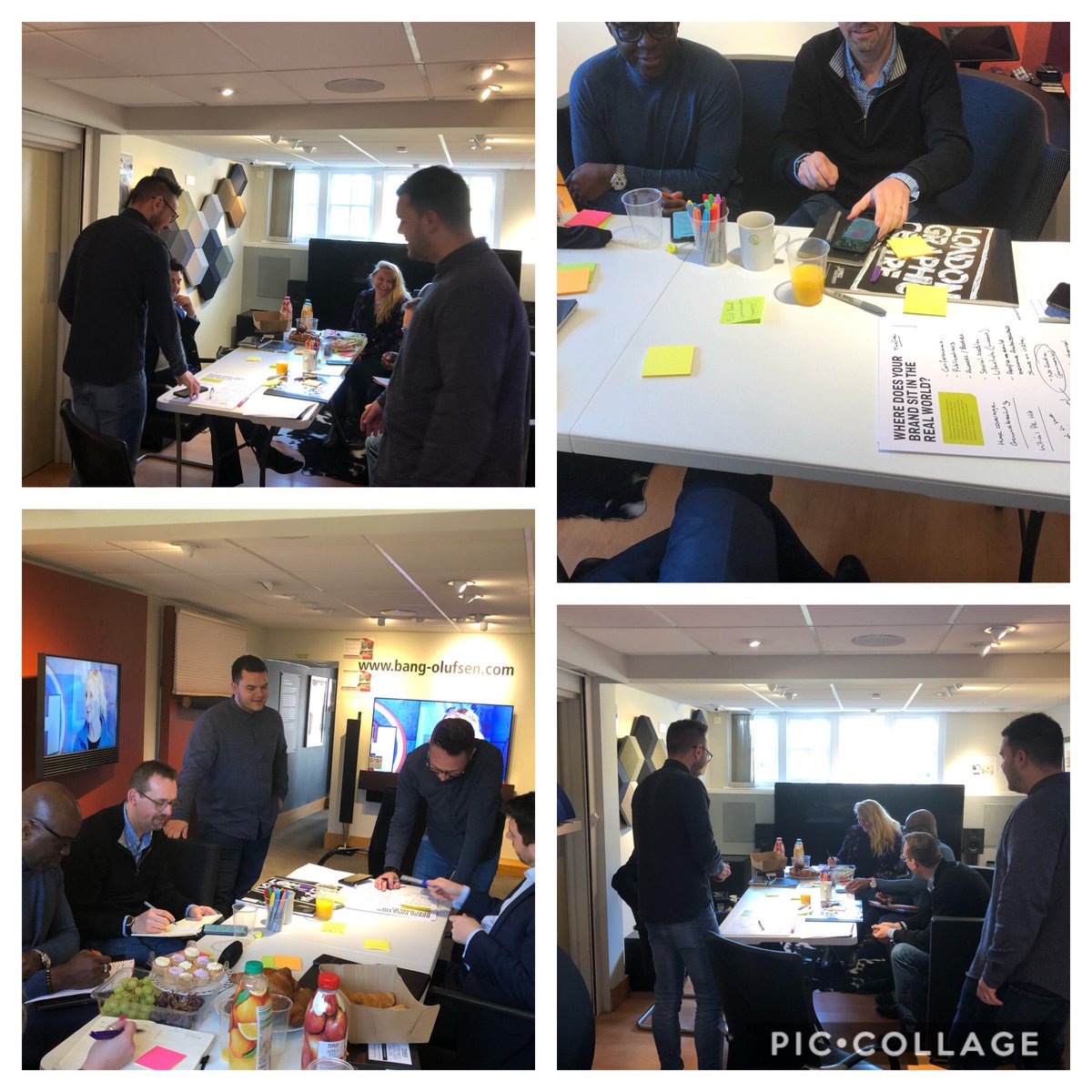 OakmoreGreen's tweet photo. Brain storming for marketing our innovative, collaborative #smartgarden @twelveyardsout_ @outdoor_c @pottershomedigital watch this space #landscapedesigners #landscapeinnovation #leadingtheindustry https://t.co/rHVCfcAMiy