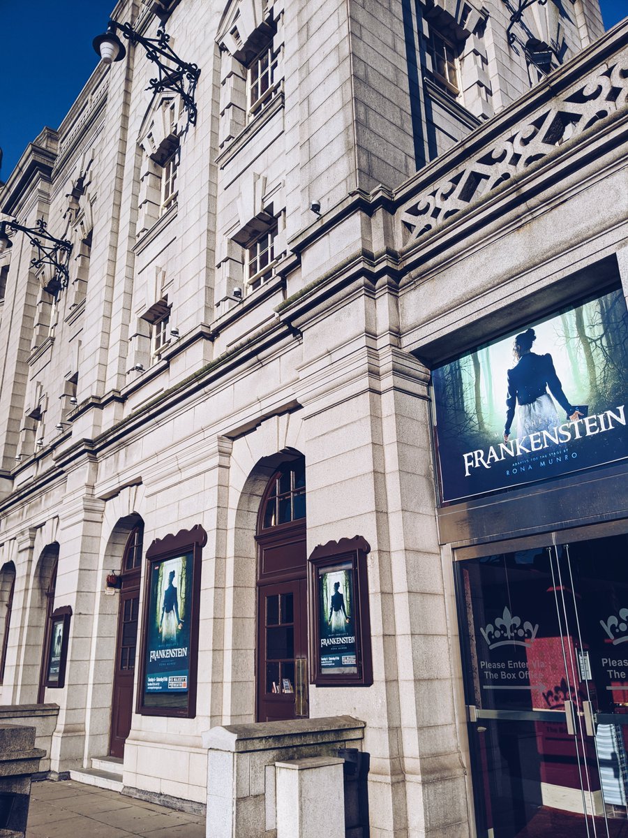Seems like I was just here with <a href="/LostAtSeaPlay/">Lost at Sea</a> and now back in one of my fav Scottish cities with <a href="/FrankPlayUK/">Frankenstein</a> 💚 come see us in <a href="/APAWhatsOn/">Aberdeen Performing Arts</a> 🙌