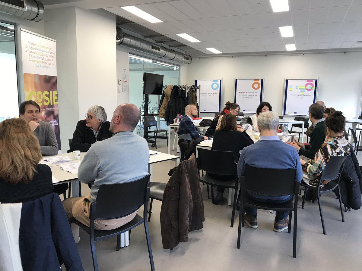 After a series of back-to-back trainings and a quick lunch, the #cosie2020 partners are now peer reviewing their plans for running summative knowledge exchanges that will look at what we have learned during the pilots and what the future holds. #stories #data #livinglabs