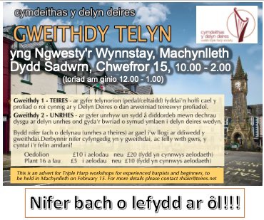 Cymdeithas y Delyn Deires (@cdeires) on Twitter photo 