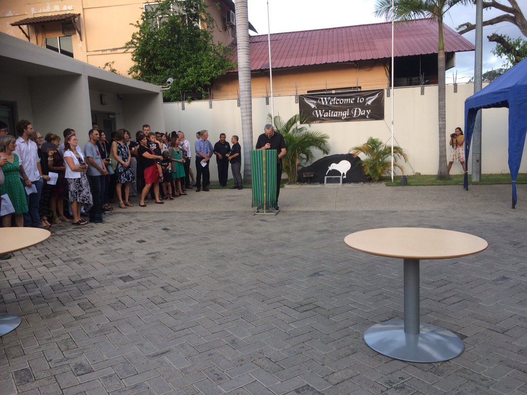 Very delighted to attend Waitangi Day celebration @ NZEmbassy in Dili #TimorLeste.
🙏 for inviting us. It was great to meet Kiwi friends, Ambassadors of: Australia <a href="/AusAmbDili/">Caitlin Wilson</a>, RI 🇮🇩, Malaysia 🇲🇾and so many Alumni of NZscholarship + ELTO students and others. Happy Waitangi Day!