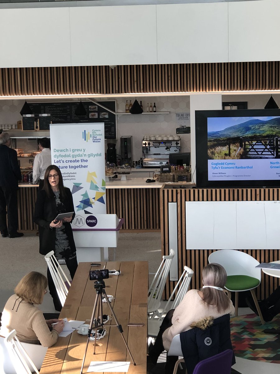Great to hear from Alwen Williams, Programme Director for the North Wales Economic Ambition Board. Following an interesting meeting with Alwen last week, it’s a pleasure to welcome her back to discuss the Future Generations Wellbeing act. @NorthWalesEAB