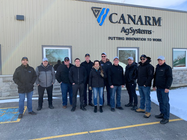 Thank you to our Quebec dealers who made the trip down to visit our Arthur &amp; Shakespeare facilities yesterday. We hope you enjoyed the tours of the facilities and dairy barn. Safe travels home!

#QuebecDealers #CanarmAgSystems #Faromor #Tours