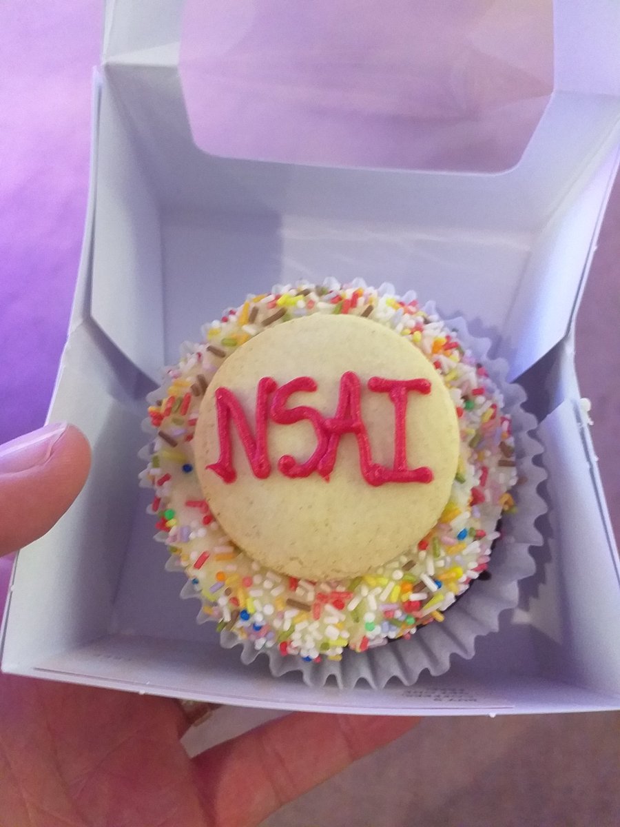 Personalised cupcake