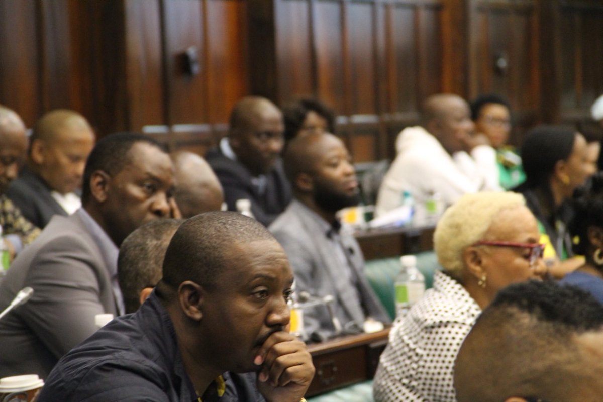 ANCParliament's tweet photo. In pictures:
ANC Deputy Secretary General Cde Jessie Duarte addresses the Caucus.
#ANCCaucus https://t.co/yM4lq9JLJE