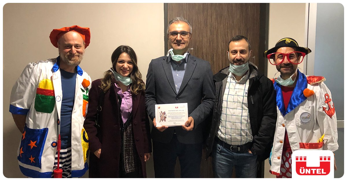 UntelKablo's tweet photo. As ÜNTEL; We support social responsibility projects that will contribute the society. Within this scope; In cooperation with the Theodora Foundation Turkey,we organized an activity to increase the morale of the children with inpatient treatment at Pendik Hospital @theodoraturkey https://t.co/Bib54syuGj