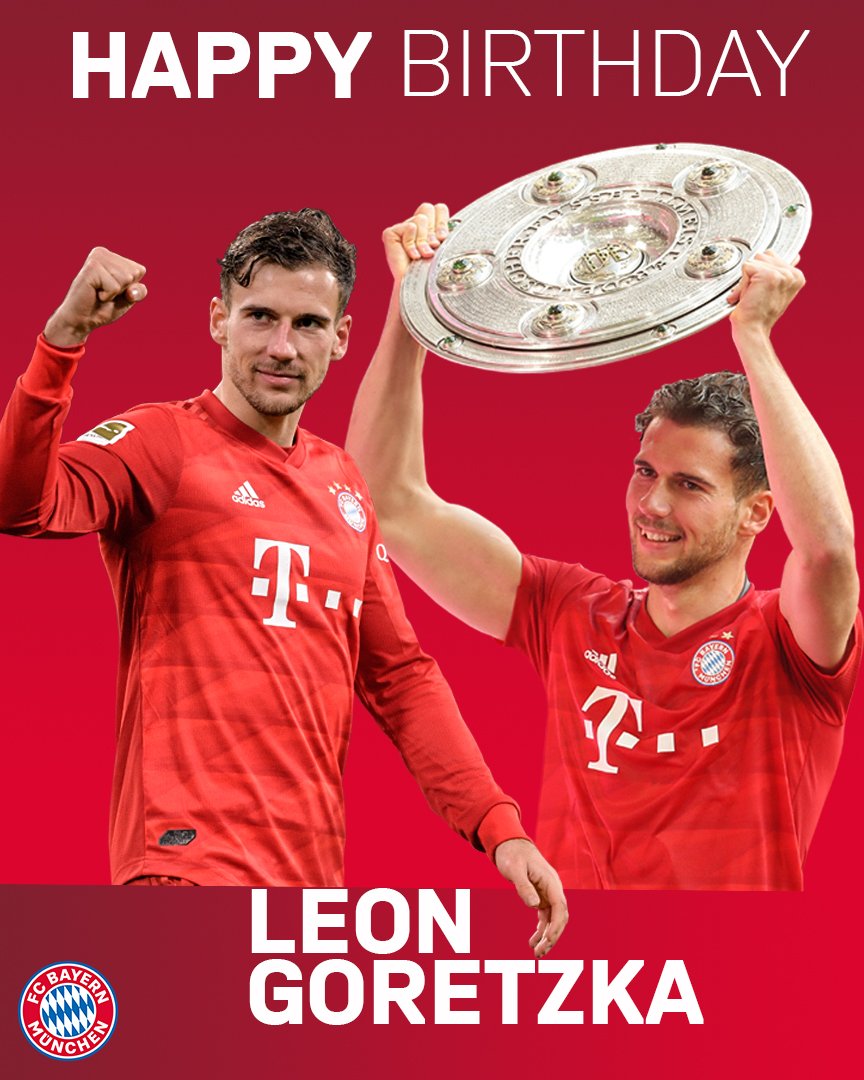 FCBayern_World's tweet photo. Send your message to birthday boy @leongoretzka_ 🎉🎉🎂 https://t.co/EgekzzHfGl
