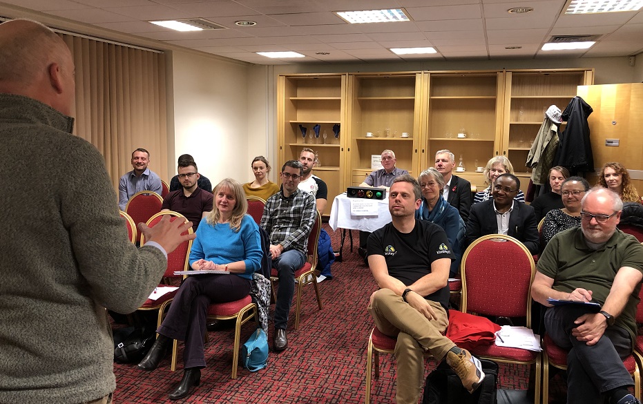 A non-u-shaped meeting!