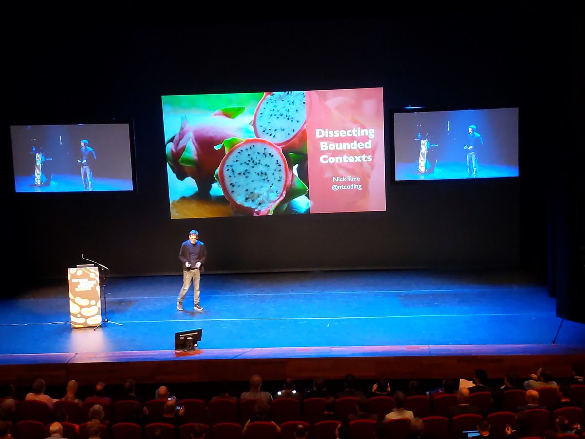 . <a href="/ntcoding/">Naoya Tatsuzawa @ntcoding</a> kicking off <a href="/ddd_eu/">DDD Europe</a>