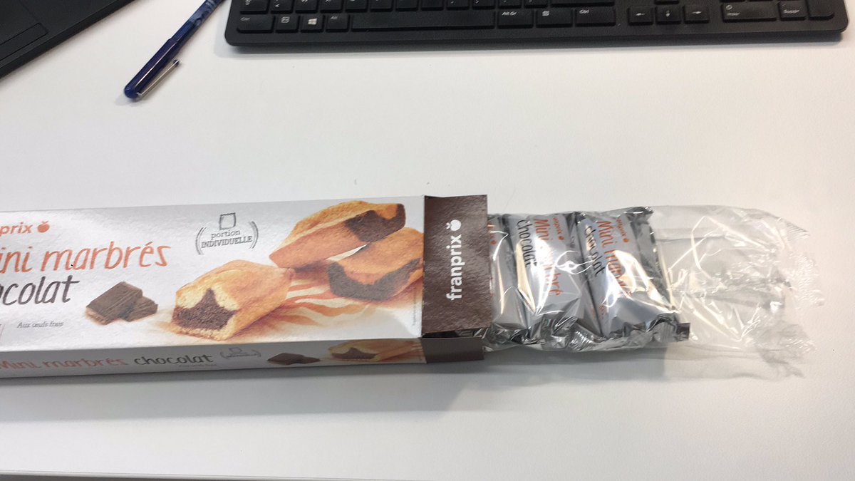 Bonjour <a href="/franprix/">Franprix</a>, est ce obligatoire tant de plastique pour emballer ces petits marbrés ?