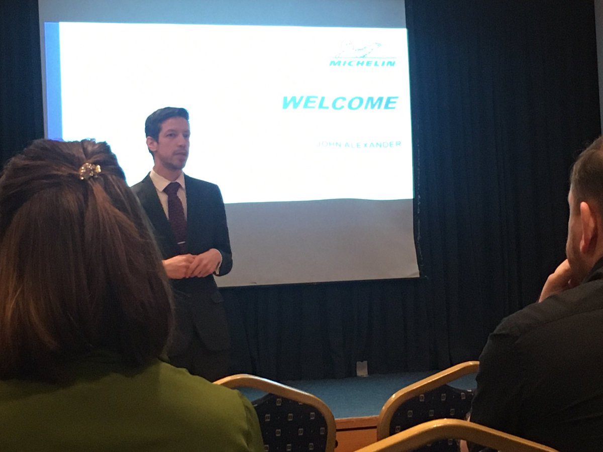 C_RMcLaren's tweet photo. Dundee City Council leader @CllrAlexander praises @Michelin vision to create the @MSIPDundee, the support to its workforce as the end of the factory nears and the firm’s wider support with the launch of the @MichelinDevt fund today - a £5m programme to create 850 new jobs. https://t.co/IUGK0H0OYN