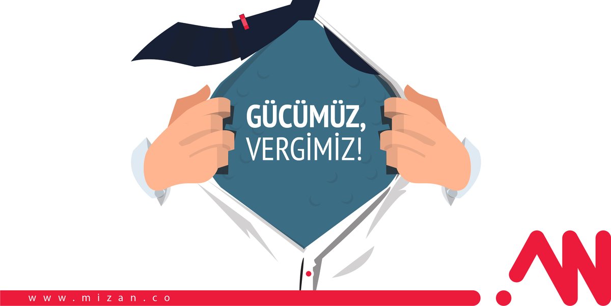 Vergi gücümüz,
Vergi bağımsızlığımız,
Vergi geleceğimiz, 
Vergi kazancımızın bereketidir. 

Mizan Vergi, Denetim ve Danışmanlık olarak ülkemiz için vergilerimizin ne kadar değerli olduğunu biliyoruz, sürdürülebilir katma değere sahip Türkiye için gücümüzü vergilerimizden alıyoruz