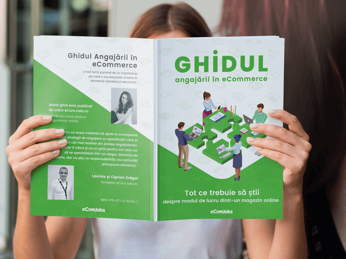 După 3 ani de muncă.. Ghidul angajării în eCommerce by eComJobs.ro poate fi comandat online ➡ ghid.ecomjobs.ro cu livrare gratuită în țara.