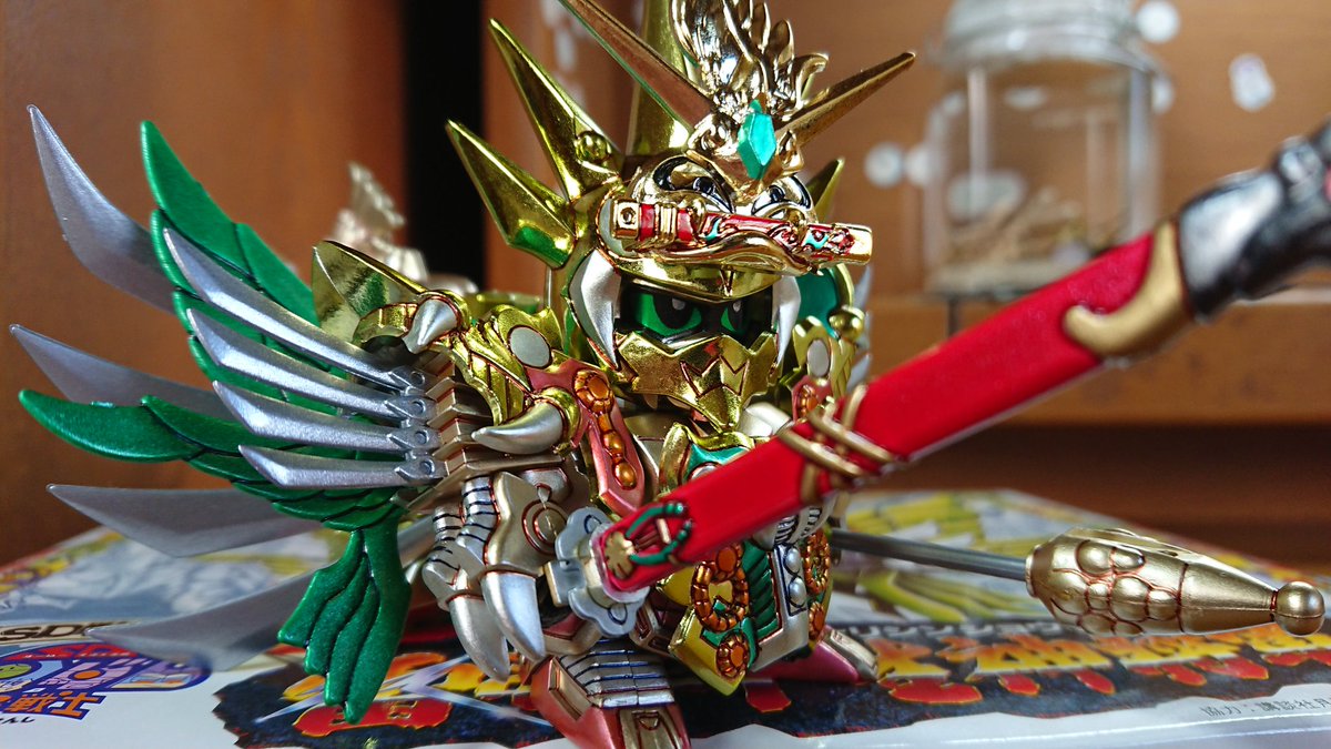 SDガンダム #BB戦士 #ガンプラ 雷帝千生神将軍完成！ 後の超将軍、千力