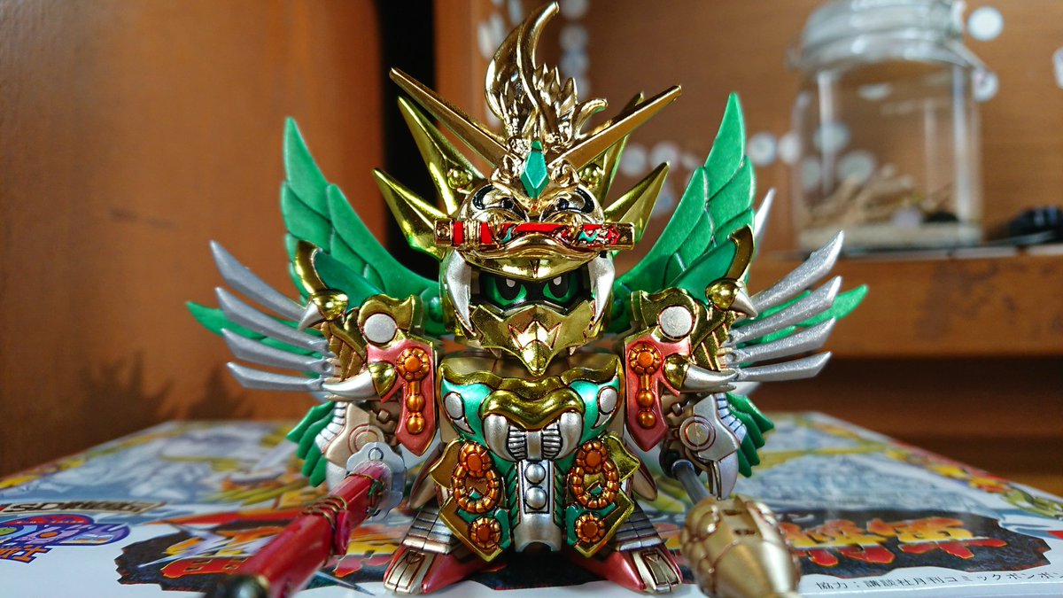 元祖SDガンダム武者セット雷帝千生神将軍 千生将軍ほか
