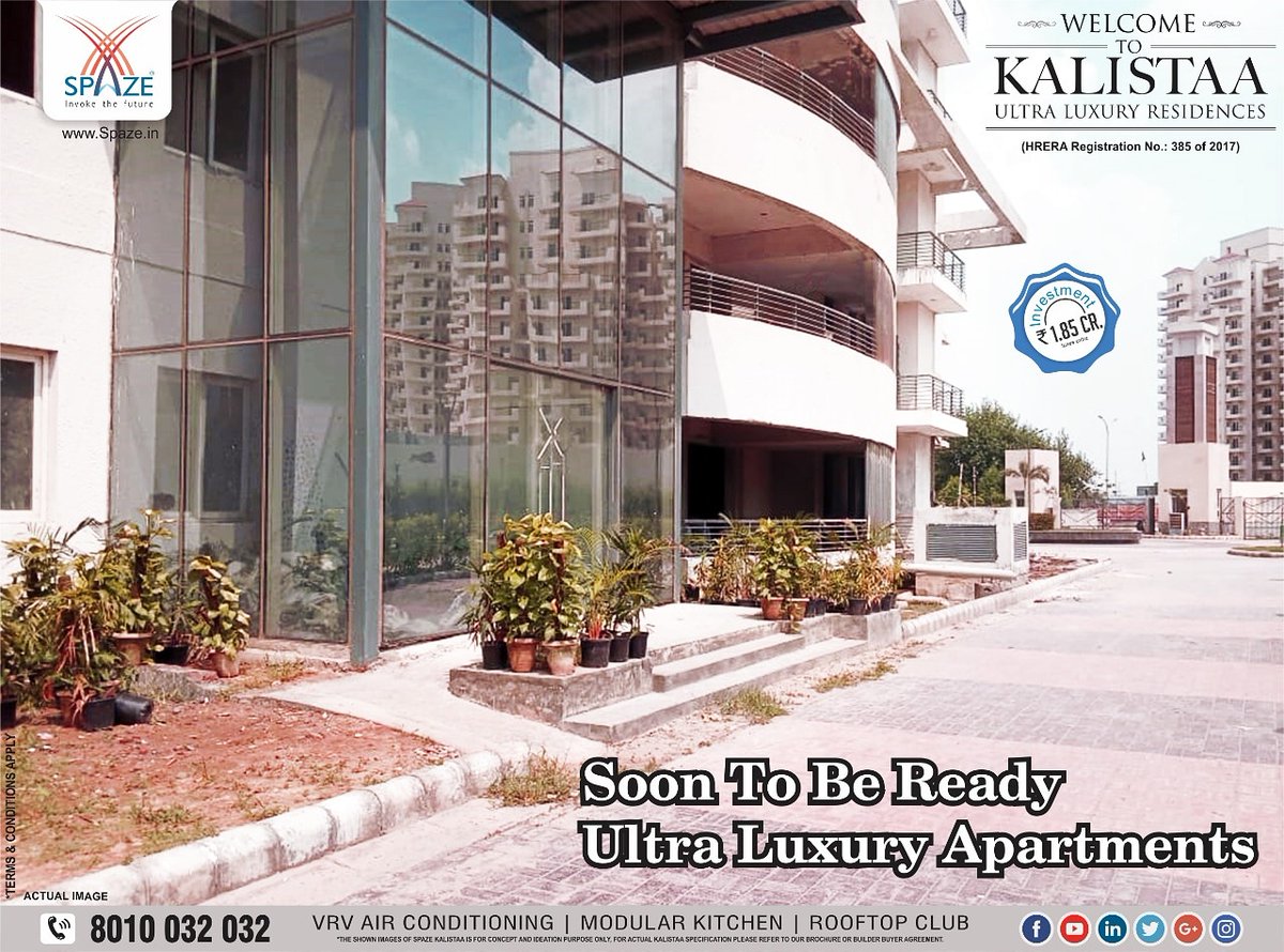 spazesocial's tweet photo. Spaze Kalista - Spectacularly Pollution-free and Astonishingly Peaceful-Paradise, Sector 84, Gurugram - The Ultra Luxury Apartments
#constructioninfullswing #ultraluxury #Apartments #dwarkaexpressway #terracepool #spazekalistaa #allaboutluxury https://t.co/CErmdd3hE9