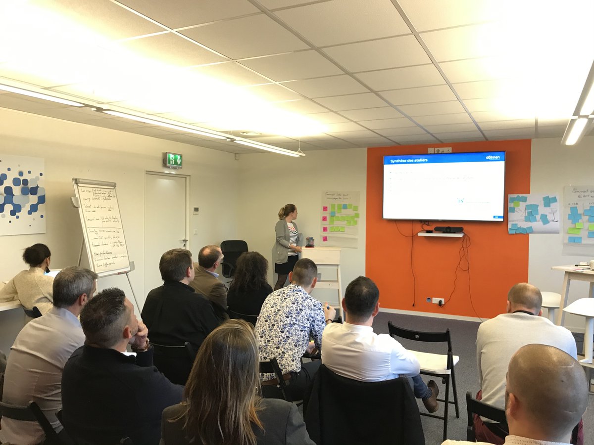 L'équipe Dolmen en pleine journée brainstorming avec les équipes Loste Tradi France pour construire ensemble le commerce de proximité de demain. 
Thèmes abordés : relation de proximité, connaissance client, personnification, rgpd, ROI...
Plus d'infos d'ici quelques mois !