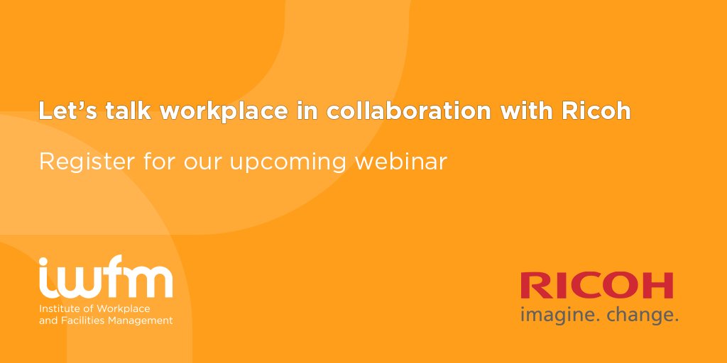 Join us for our 26 February webinar 'Let's talk workplace' in collaboration with <a href="/RicohUK/">Ricoh UK</a> featuring expert speakers. Find out more and register here > ow.ly/KgDD50yeoTO
