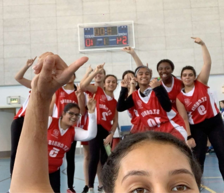 StChris6th's tweet photo. Well done to the U19 Girls Basketball Team at the recent Unity Cup! 🏀🏆🌍 #StChrisBasketball #StChrisCAS https://t.co/W8Mr5ABNBb