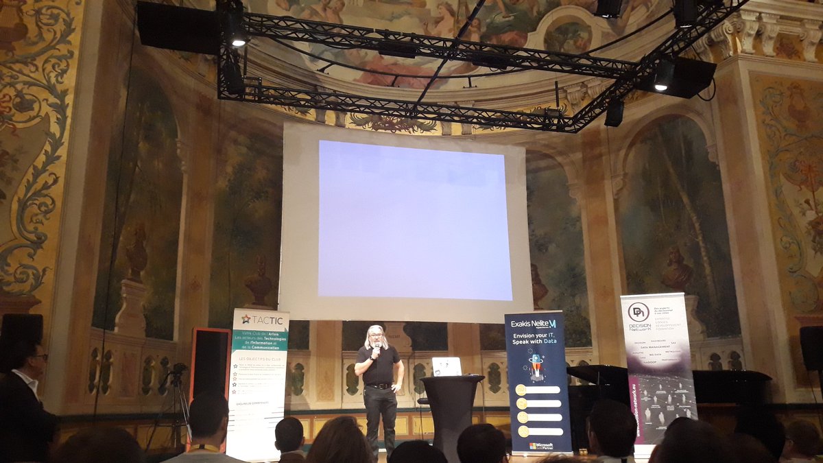 ClubTactic's tweet photo. ⏱ Démarrage du Data Forum 2020 avec Roquette dans le cadre du théâtre d'#Arras.
#dataforumhdf #DataScience https://t.co/hhZMzA5gyh