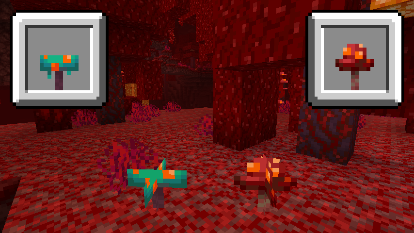 砂利馬 新ブロック Crimson Fungi クリムゾンキノコ Warped Fungi ワープキノコ の追加 1 2 ネザーの新バイオーム クリムゾンフォレスト ワープフォレスト にてそれぞれ生成されます 土 粗い土 耕地 草の生えた土 砂利馬 新ブロック Crimson Fungi クリムゾンキノコ Warped Fungi ワープキノコ の追加 1 2 ネザーの新バイオーム クリムゾンフォレスト ワープフォレスト にてそれぞれ生成されます 土 粗い土 耕地 草の生えた土