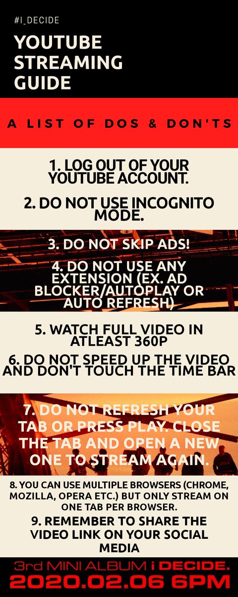 iKON - ‘i DECIDE’ OUT NOW 

YOUTUBE STREAMING GUIDE BELOW ‼️

▶️YouTube: youtu.be/brP5M0o4hi8

#DIVEwithiKON #iKON #아이콘 #i_DECIDE #iKON_iDECIDE #뛰어들게 #JAY #BOBBY #SONG #JUNE #DK #CHAN