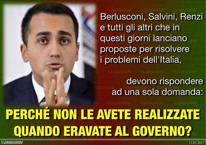 ass_ue's tweet photo. #coffeebreakla7 #lariachetirala7 #tagadala7 #Rainews24 #Skynews24n #Rai1 #Rai2 #Rai3 #15febbraioM5S #tuttiinpiazzaM5S #M5S #DiMaio #Ass_ue #mesmeruniversity sostengono #M5S *****per #Denunciare un #disegno perAnnullare tutto il #lavoro fatto nel precedente #governo #DiMaioSalvini https://t.co/b9ufjMOPX4