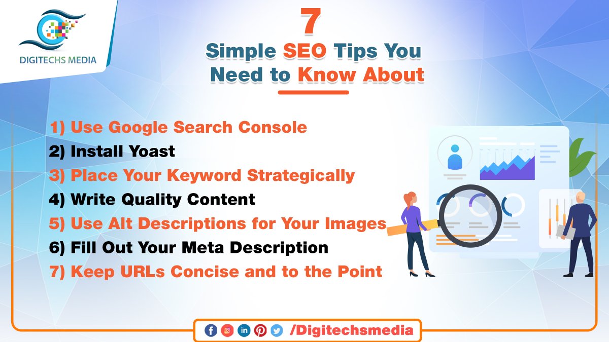 DigitechsMedia's tweet photo. 7 Simple SEO Tips You Need to Know About
visit us on https://t.co/h5xQDjv6RA

#ppc #marketing #startup #entrepreneur #growth #advertising  #digitechsmedia #digitalmarketingagency #Digitalmarketing #DigitalMarketingStrategy #seo #seomarketing #seostrategy https://t.co/wOjbOpUURU