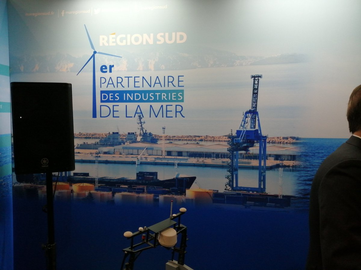 Aux côtés du Président <a href="/RenaudMuselier/">Renaud Muselier</a> ce matin sur le Salon Euromaritime <a href="/MaRegionSud/">Région Sud</a>  1er partenaire de l'industrie maritime !!