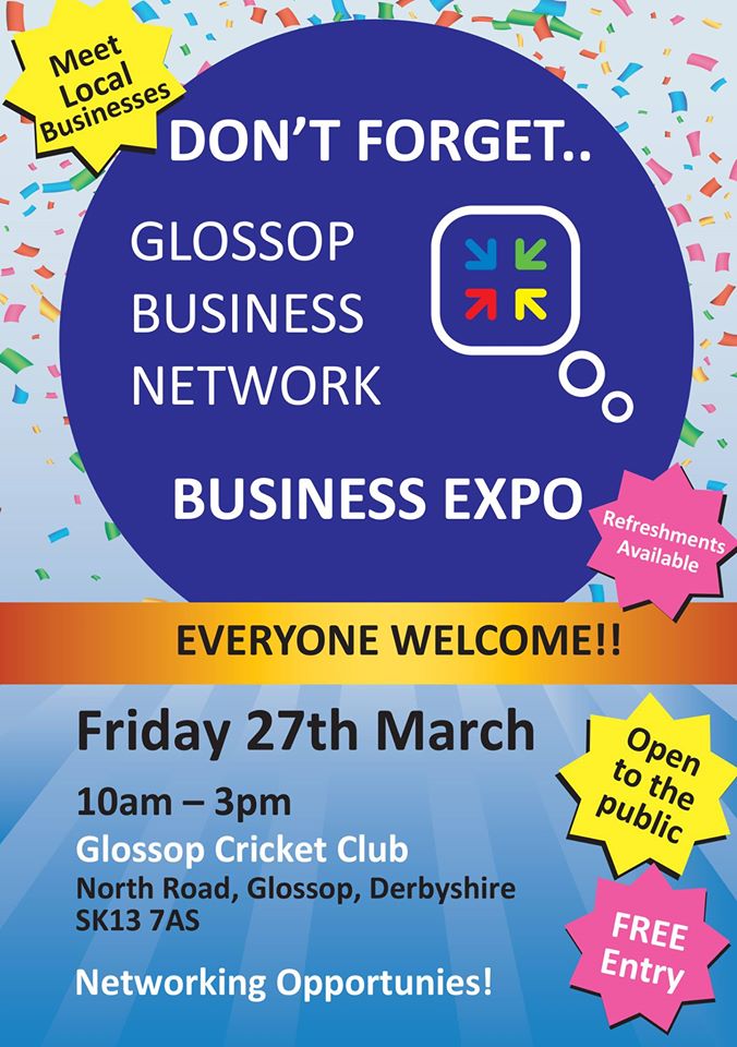 adjuvoabc's tweet photo. If you have not attended Glossop Business Network Expo you are missing out on meeting some amazing businesses in the Glossop and surrounding areas! Its free entry and a great opportunity to Network. https://t.co/256Itlq3yH