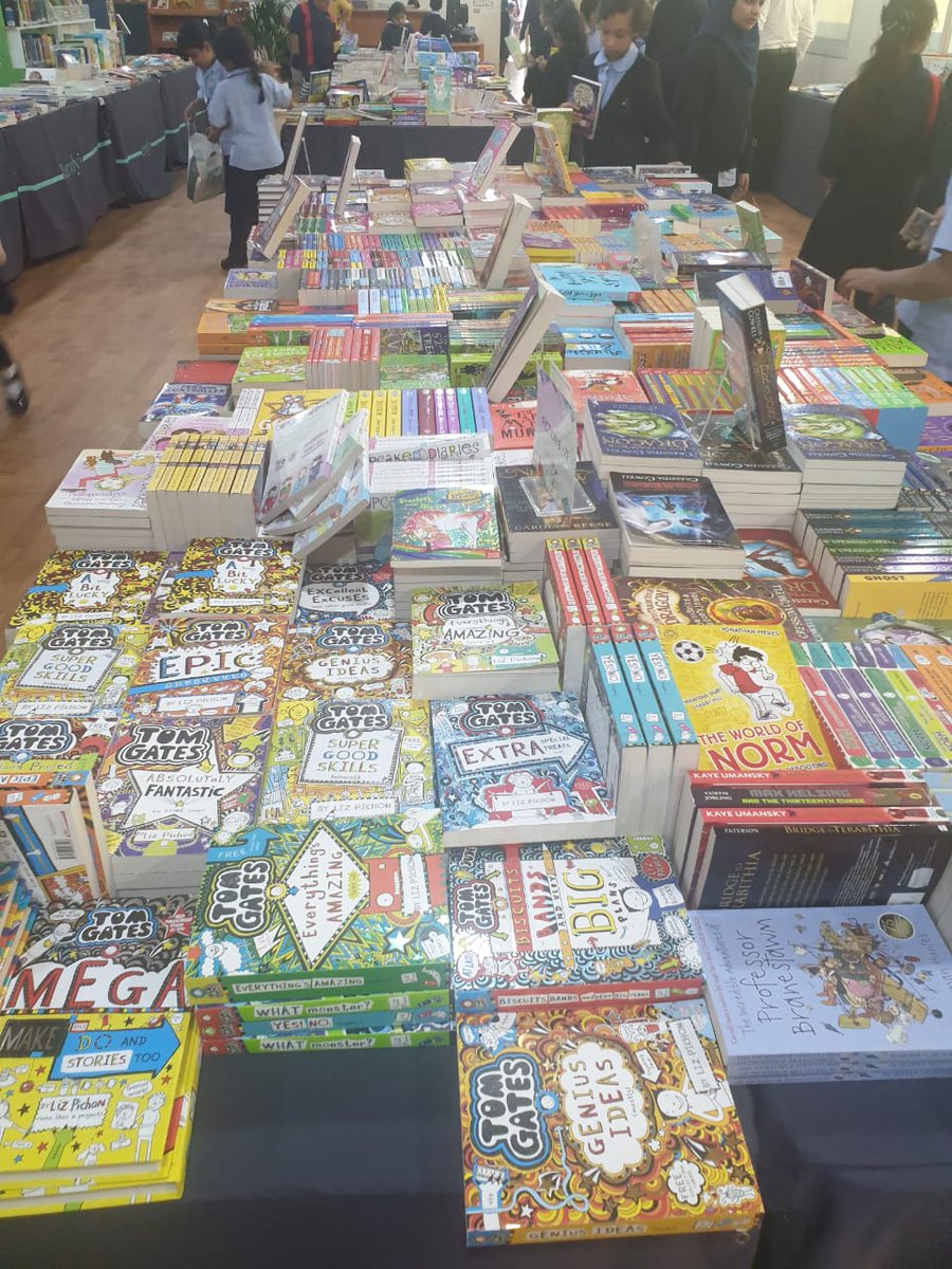 AISsharjah's tweet photo. Last day of the @magrudys Book Fair. They will be with us till 3:30pm today. #AISEvents #AISCommunity #AISReading https://t.co/GQrSmdF4Mf