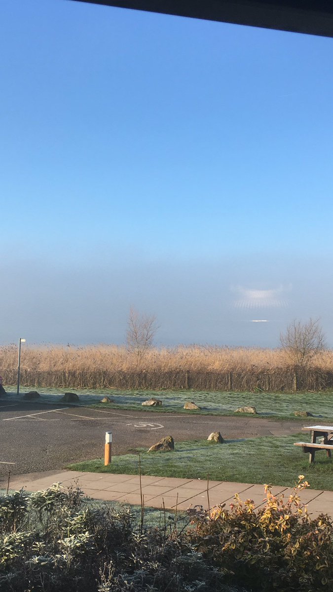 Jen_Gerrard's tweet photo. What a beautiful morning for our @Gerrard_F_C work planning meeting @chewvalley lake - there’s definitely a lake out there somewhere! #mistymornings https://t.co/jcmoNPsrGn