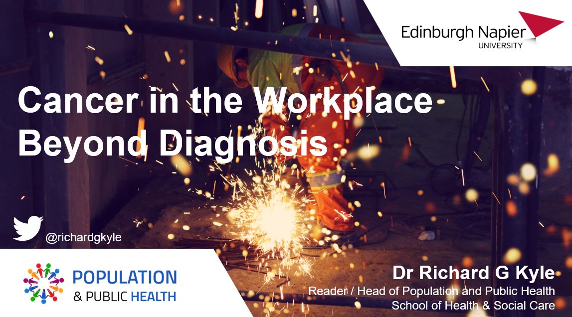 richardgkyle's tweet photo. Delighted to be chairing today's @HolyroodEvents on Cancer in the Workplace - Beyond Diagnosis. Follow discussion and debate at #CancerintheWorkplace https://t.co/G9OKGCwQgk