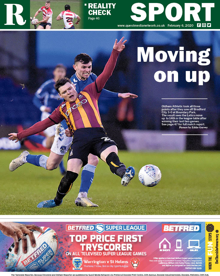 HigginsAdam95's tweet photo. The back pages of this week's @newsinglossop, @newsintameside &amp; @newsinoldham - out today. 

Pick-up points for free copies:
https://t.co/VMv6PWBOO2

Read online:
https://t.co/WhUldavgo3

#Glossop #Tameside #Oldham #localnews https://t.co/5MXi32YcQe