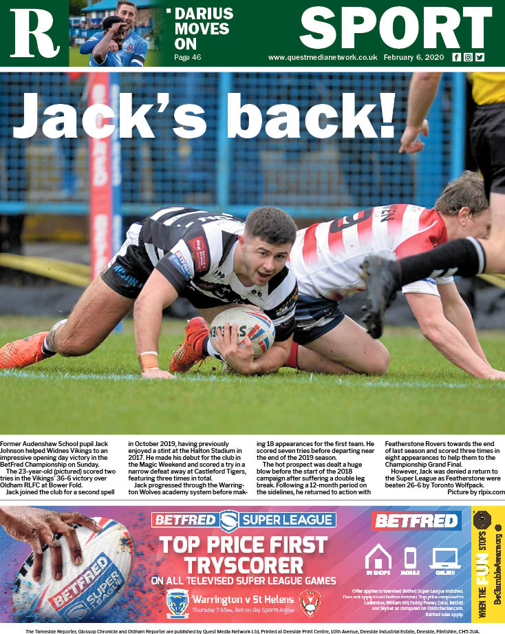 HigginsAdam95's tweet photo. The back pages of this week's @newsinglossop, @newsintameside &amp; @newsinoldham - out today. 

Pick-up points for free copies:
https://t.co/VMv6PWBOO2

Read online:
https://t.co/WhUldavgo3

#Glossop #Tameside #Oldham #localnews https://t.co/5MXi32YcQe