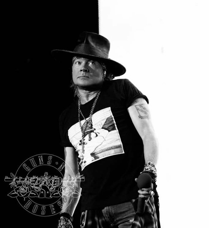 Happy Birthday Axl Rose !!!!!   The boss
The living legend   