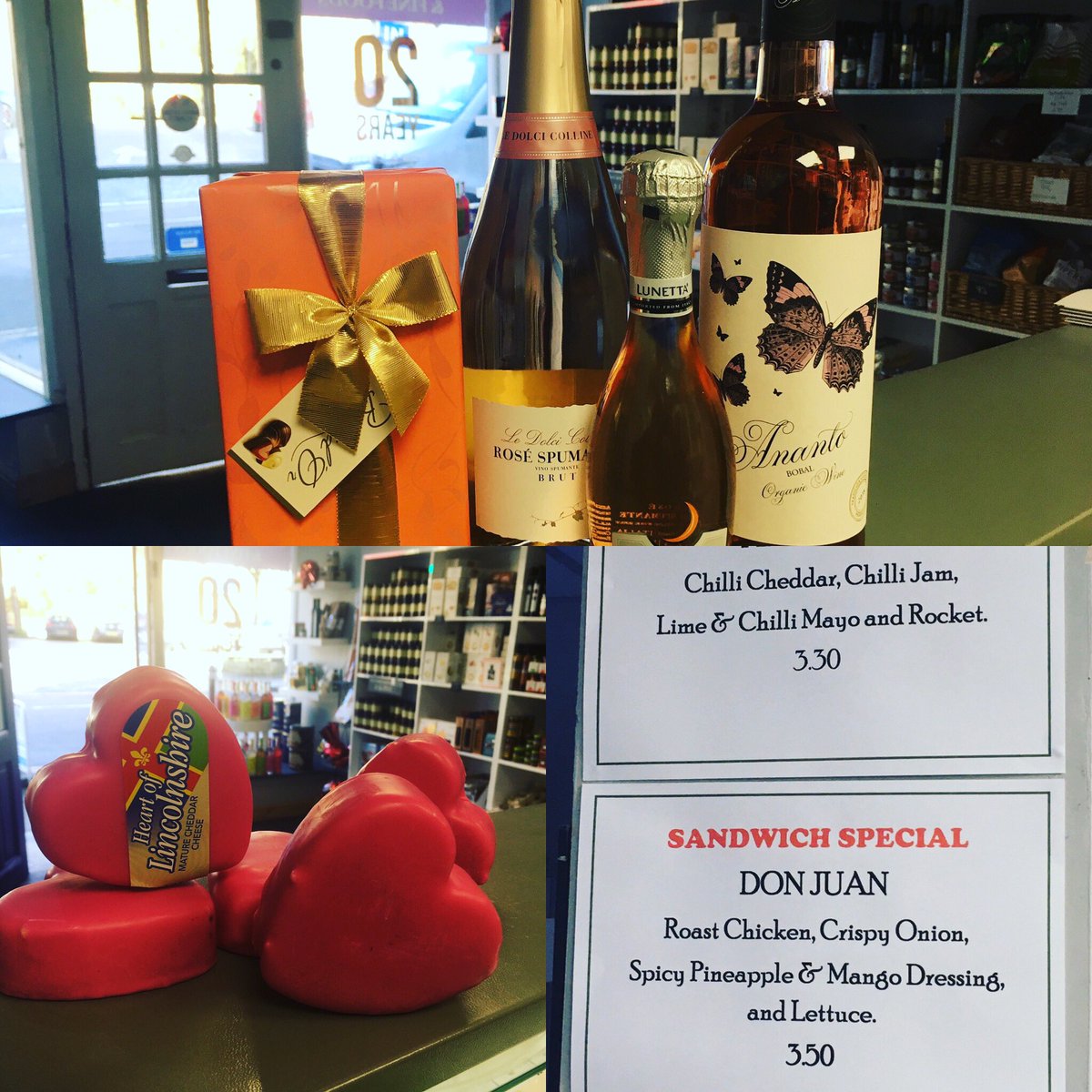 In the words of Marvin Gaye “let’s get STILT-on”.....
Get seduced by a Sandwich Special,
Say it with a Cheese Heart,
Heat things up with a Toastie or have a cheap date with some 20% OFF Cheese.
❤️🧡💛💚💙💜🖤🤍🤎
#lovewineandcheese #redhotlovers #legendarylovers #cheeselovers