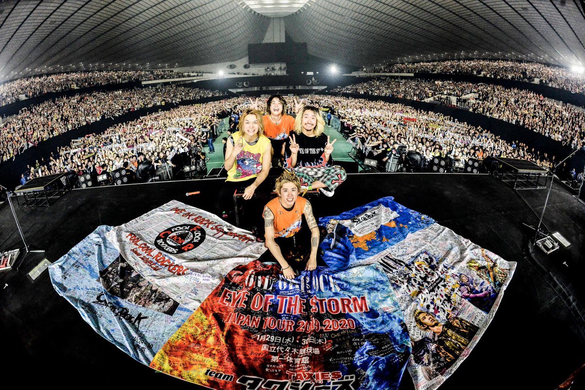 cold109rock's tweet photo. 1/30
ONE OK ROCK
“Eye of the Storm” JAPAN TOUR
Final in代々木

ファイナル最高でした✌️ https://t.co/cqR5TLTDgW