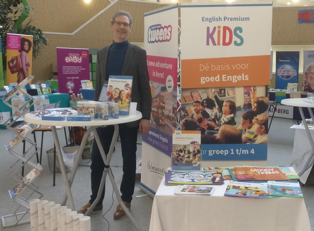 MethodeEngels's tweet photo. Wij waren erbij bij de eerste editie van de Zeeuwse Onderwijs Tentoonstelling! 😃
#Kids #Tweens #methodeEngels #Holmwoods #EnglishPremium https://t.co/mVr8fS9uam